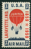 USA Scott # C54    1959 Balloon 7c   Airmail -  Mint Never Hinged (MNH) - 2b. 1941-1960 Ongebruikt