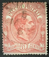 1884 Paketmarke - Pacchi Postali Mi. 3 - Postal Parcels