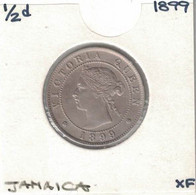 Jamaica 1/2d  Half Penny 1899 High Grade - Jamaica