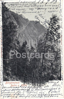 Burgenstock - Bahn U Hotel - Old Postcard - 1903 - Switzerland - Used - Otros & Sin Clasificación