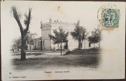 Cpa, Algérie, Tiaret, Photo Geiser, Bureau Arabe - Tiaret