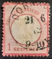 DEUTSCHES REICH 1872 - Canceled - Mi 4 - Kleines Brustschild - 1g - Gebraucht