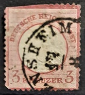 DEUTSCHES REICH 1872 - Canceled - Mi 9 - Kleines Brustschild - 3k - Used Stamps