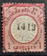 DEUTSCHES REICH 1872 - Canceled - Mi 19 - Grosses Brustschild - 1g - Gebraucht