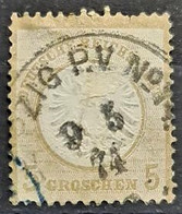DEUTSCHES REICH 1872 - Canceled - Mi 22 - Grosses Brustschild - 5g - Used Stamps