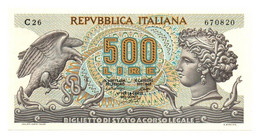 Italia - 500 Lire 1975 Aretusa     ---- - 500 Lire