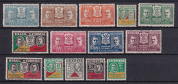 BRESIL - 1931 - SERIE COMPLETE YVERT N° 221/234 ** MNH ! - COTE = 140+++ EUR. - Unused Stamps