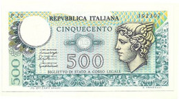 Italia - 500 Lire 1976 Mercurio     ---- - 500 Lire