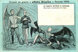 DREYFUS  Conseil De Guerre Affaire Dreyfus RENNES 1899 - Eventos