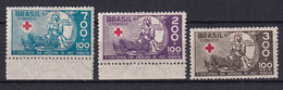 BRESIL - 1935 - YVERT N° 221/234 ** MNH ! CROIX-ROUGE - COTE = 22.5++ EUR. - Nuevos