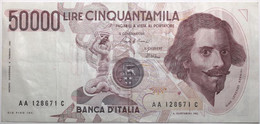 Italie - 50000 Lire - 1984 - PICK 113a - TTB+ - 50000 Liras