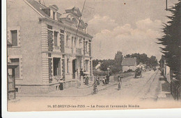 St-BREVIN-les-PINS. - La Poste Et L'Avenue De Mindin - Saint-Brevin-les-Pins