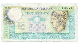 Italia - 500 Lire 1979 Mercurio    ---- - 500 Lire