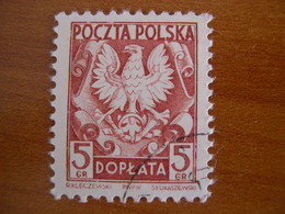 Pologne N°  T 119  Obl - Impuestos