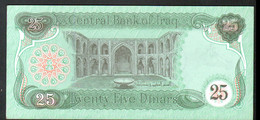 Iraq,  Billet De 25 Dinars - Iraq