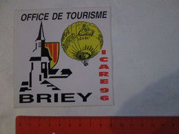Office De Tourisme BRIEY  ICARE 96 - Pegatinas