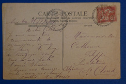 J24 ALGERIE BELLE CARTE RARE  1904 ASSY BOULIF ORAN POUR ST CLOUD FRANCE+ VUE DE MONACO + AFFRANCH INTERESSANT - Otros & Sin Clasificación