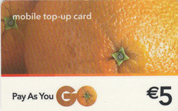 Malta, MAL-REF-GOM-0030, Mobile Top-up Card Orange, 2 Scans. - Malta