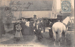 Rambouillet      78      Chasse A Courre. Equipage Bonnelles . Sortie De Messe. Duchesse D'Uzès  N°31       (voir Scan) - Rambouillet