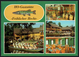 E7841 - TOP Lübbenau HO Gaststätte Fröhlicher Hecht - Bild Und Heimat Reichenbach - Lübbenau