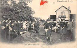 Rambouillet        78      Chasse A Courre. Equipage Bonnelles Duchesse D'Uzès.  Avant La Curée     (voir Scan) - Rambouillet