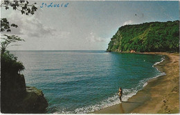 S8736  - St. Lucie - West Indies - Beach At Soufrière - Saint Lucia