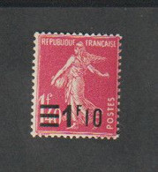 Timbres - N° 228  Semeuse  Surchargée - 1926 - 27 -  Neuf Sans Charnière - ** - Other & Unclassified
