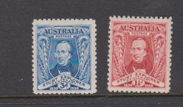 Australia ASC 131-2 1930  Capt Charles  Sturt,Mint Never Hinged, - Nuovi