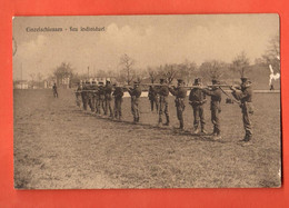 ZIH-15 Militär Militaire, Einzelschiessen Feu Individuel, Place De Tir. Cachet Saint-Imier 1914, Petit Défaut - Saint-Imier 