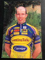 Andrea Vincenzo Dolci - Cantina Tollo - 1997 - Carte / Card - Cyclists - Cyclisme - Ciclismo -wielrennen - Cycling