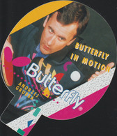 Andrzej Grubba, Poland Table Tennis - Sticker From Butterfly  (G120-11) - Tafeltennis