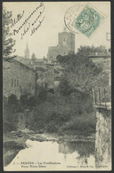 PERNES Les Fortifications Porte Notre - Dame Old Postcard (see Sales Conditions) 03610 - Pernes Les Fontaines