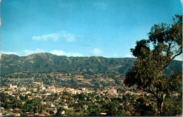 California Santa Barbara Panoramic View 1965 - Santa Barbara