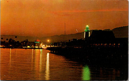 California Santa Barbara Sunset As Seen From The Pier - Santa Barbara