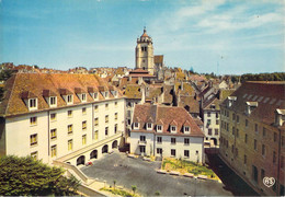 Delcampe - 39 - Dole - La Collégiale Et Le Centre De La Ville Vus Depuis Le Palais De Justice - Dole