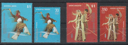 Argentine 2008 Arménie 2009 Emission Commune Danses Danse Argentina Armenia Joint Issue Dances Dance Mint Set - Emisiones Comunes