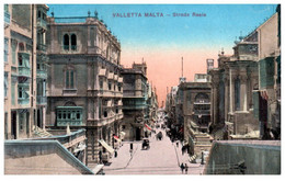 Malta   Valletta  Stada Reale - Malta