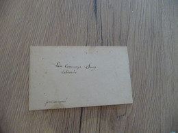 Carte De Visite Manuscrite Félibre Occitan Mouvement Mistral Lou Canouge Savy Cabiscou Fourcauquié - Tarjetas De Visita