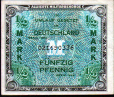 Allemagne, Billet De 1/2 Mark, 1944 - Sonstige & Ohne Zuordnung