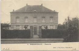 Herenthout  *  Pastorij - Herenthout