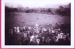 8559 Négatif Sur Plaque De Verre - Ecole Indigène Dans La Forêt De LINDI - Afrique Orientale Allemande - Glasdias