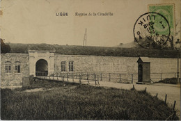 Liege // Entree De La Citadelle (Vue Diff.) 1912 Vlek Links - Lüttich