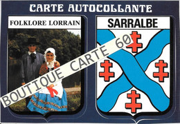 57- SARRALBE - FOLKLORE  LORRAIN   LASON  - ECUSSON HERAIDIQUE - Sarralbe