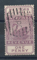 Australie Occidentale Fiscaux Postaux N°6 - Usados