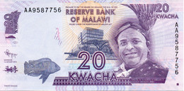 Malawi 2015 20 Kwacha Unc - Malawi