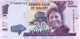 Malawi 2015 20 Kwacha Unc - Malawi