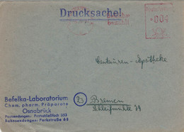 Befelka Laboratorium Chemie Osnabrück Gebühr Bezahlt 1949 > Bremen - Pharmacy