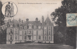 Marolles-les-Braults 72 - Château De Nauvais - Oblitération Marolles 1907 - Marolles-les-Braults
