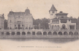 France 1900: PARIS - EXPOSITION -  PAVILLONS DE L'AUTRICHE & DE LA BOSNIE Non Circulé (écriture Pâle Au Verso) - 1900 – Pariis (France)
