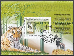 WWF Fauna Guinea S/S Stamp 2009 - Used Stamps